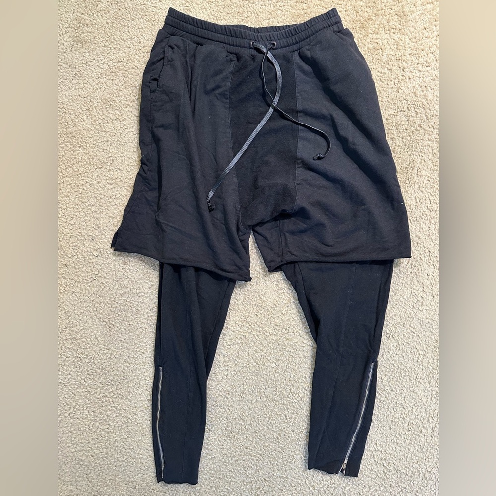 Daniel Patrick Knomadik Layered shorts/pants